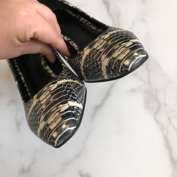 Marc Fisher Razili Snake Embossed Leather Pump 7.5 - Picture 5 of 16